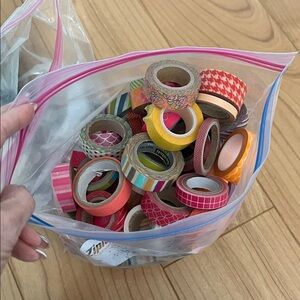 Colorful Washi Tape Collection
